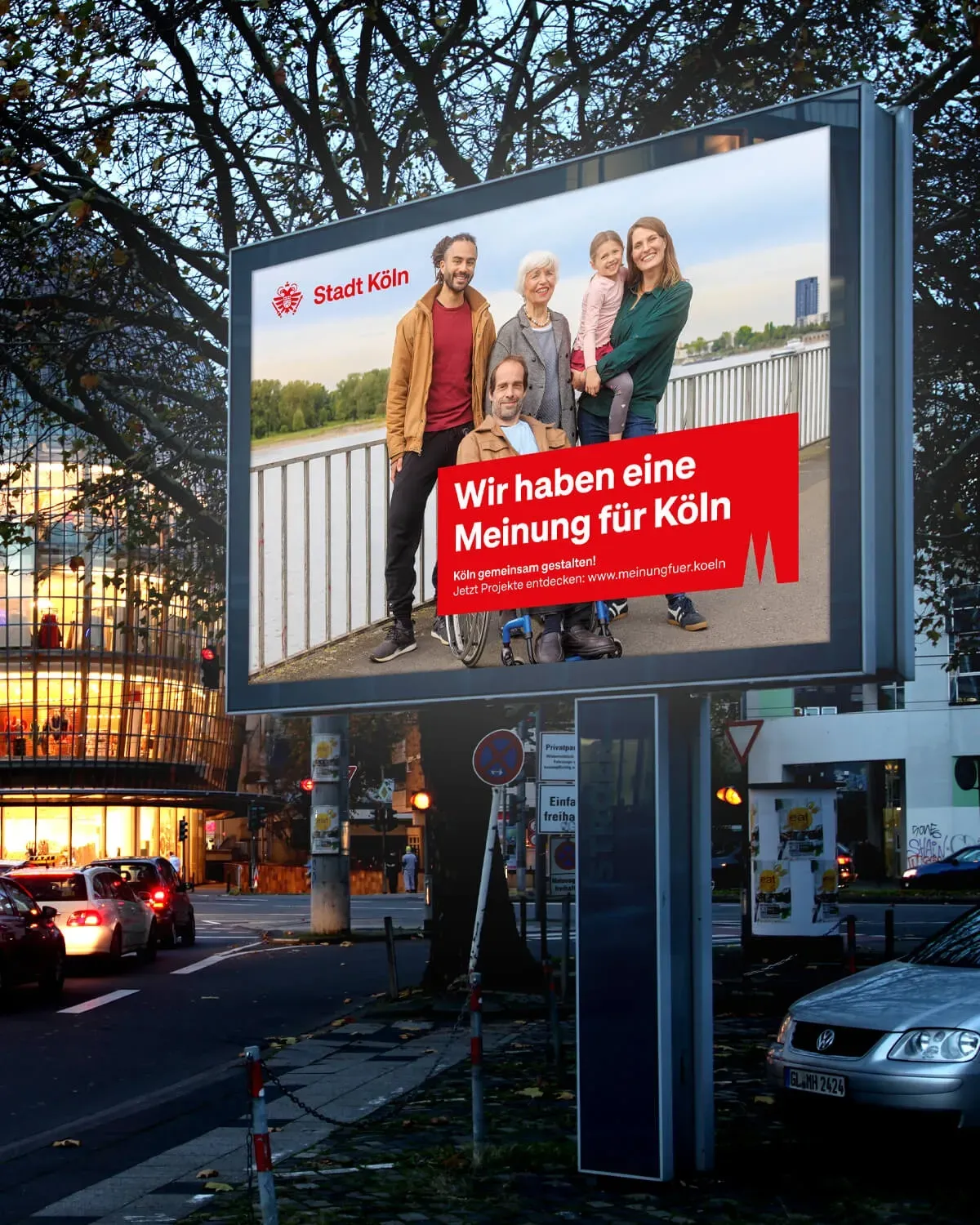 Megalight Stadt Köln